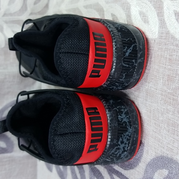 Boys' Puma Little Kid Pacer Future Marbelized Running Shoes size 3C - Picture 4 of 17